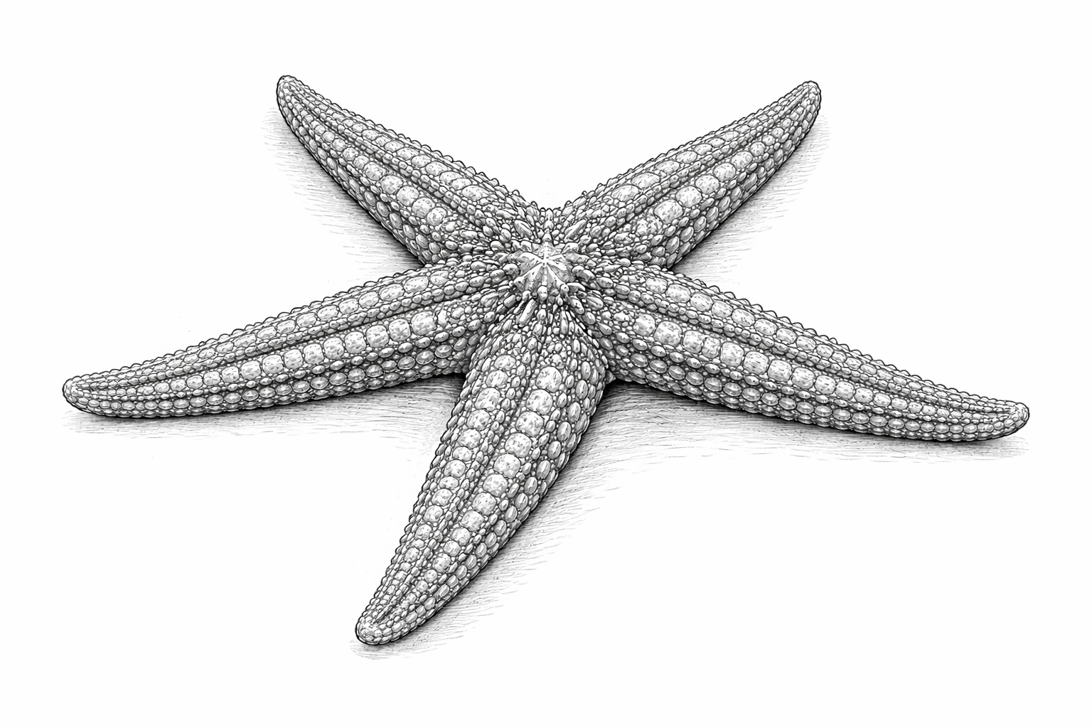 Sand-Sifting Starfish